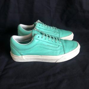 Leather Old Skool Vans